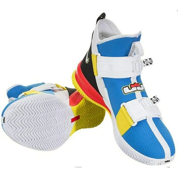 Nike 10.5 Men's Blue Lebron Soldier 13 S - Picture 3 of 6